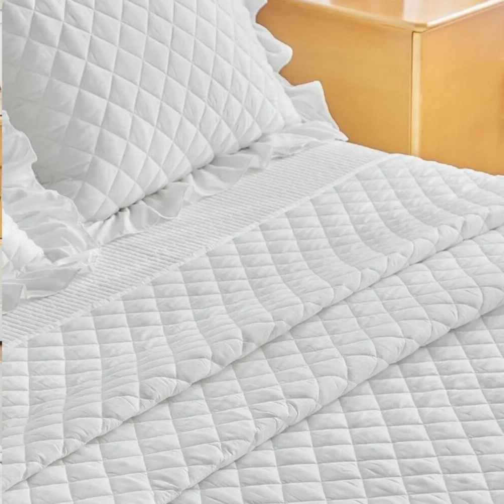 Ruffle Skirt Bedspread Set - 30